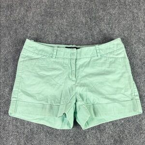 Stylish Mint Green Women's Shorts